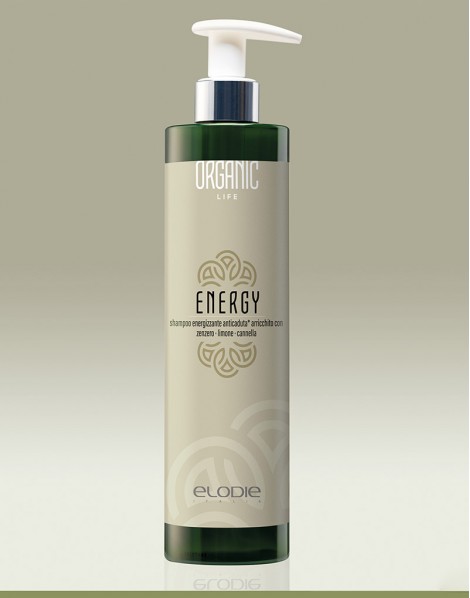 ENERGY Shampoo energizzante anticadute arricchito con oli di zenzero, limone e cannella